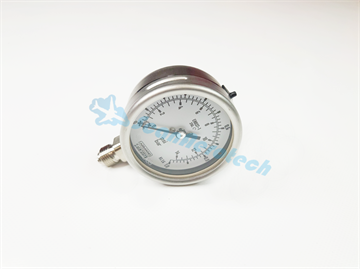 0-1 BAR Pressure gauge 1/4" Bottom connection